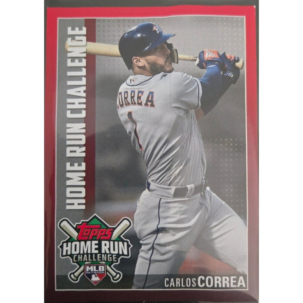 2019 Topps - Home Run Challenge Code Card Series 2 Carlos Correa #HRC-19